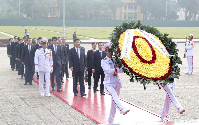 习近平在越南媒体发表署名文章