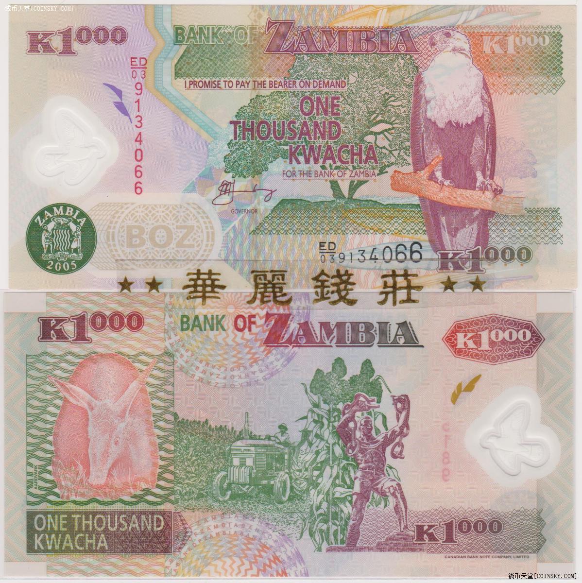 赞比亚6月支付110亿克瓦查清偿债务