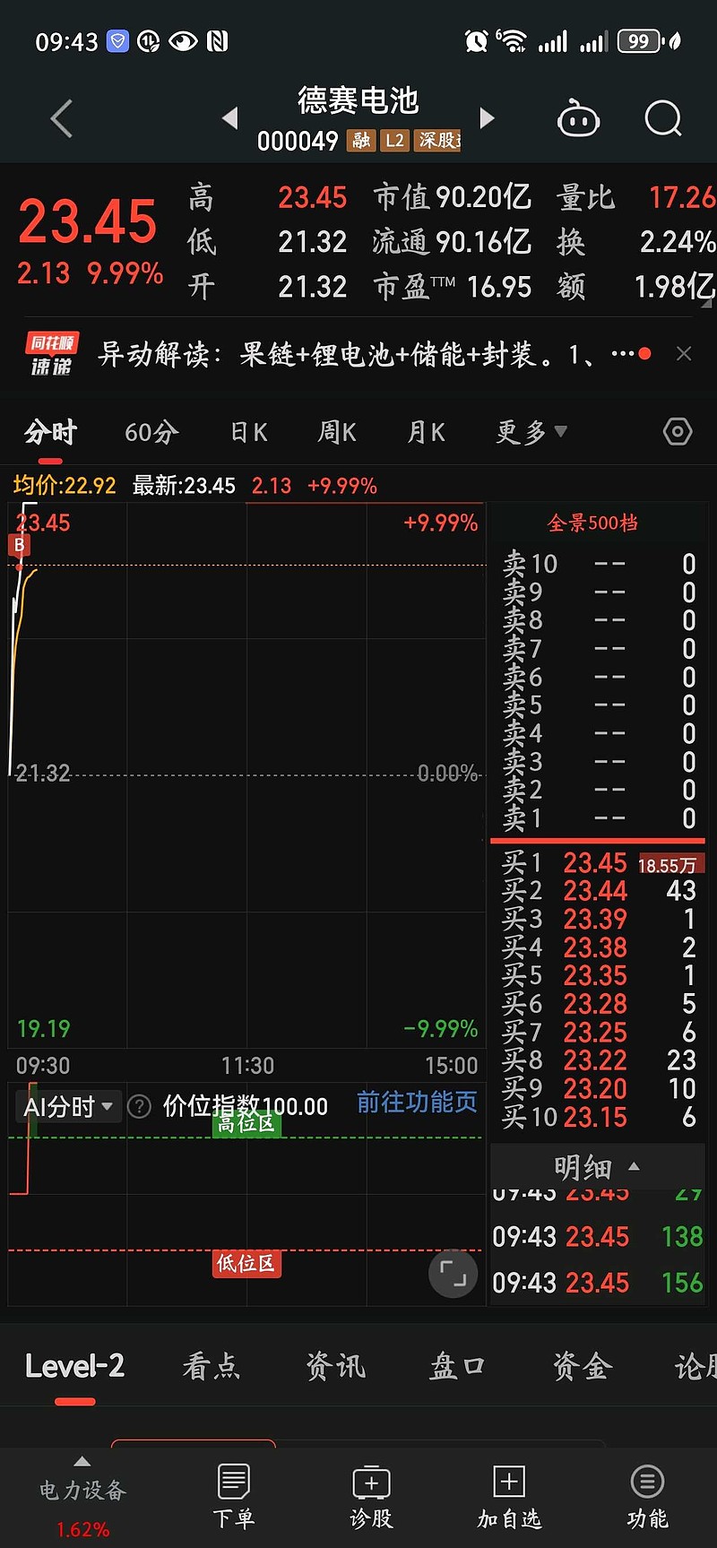 德赛电池（000049）2025年中报简析：增收不增利，公司应收账款体量较大